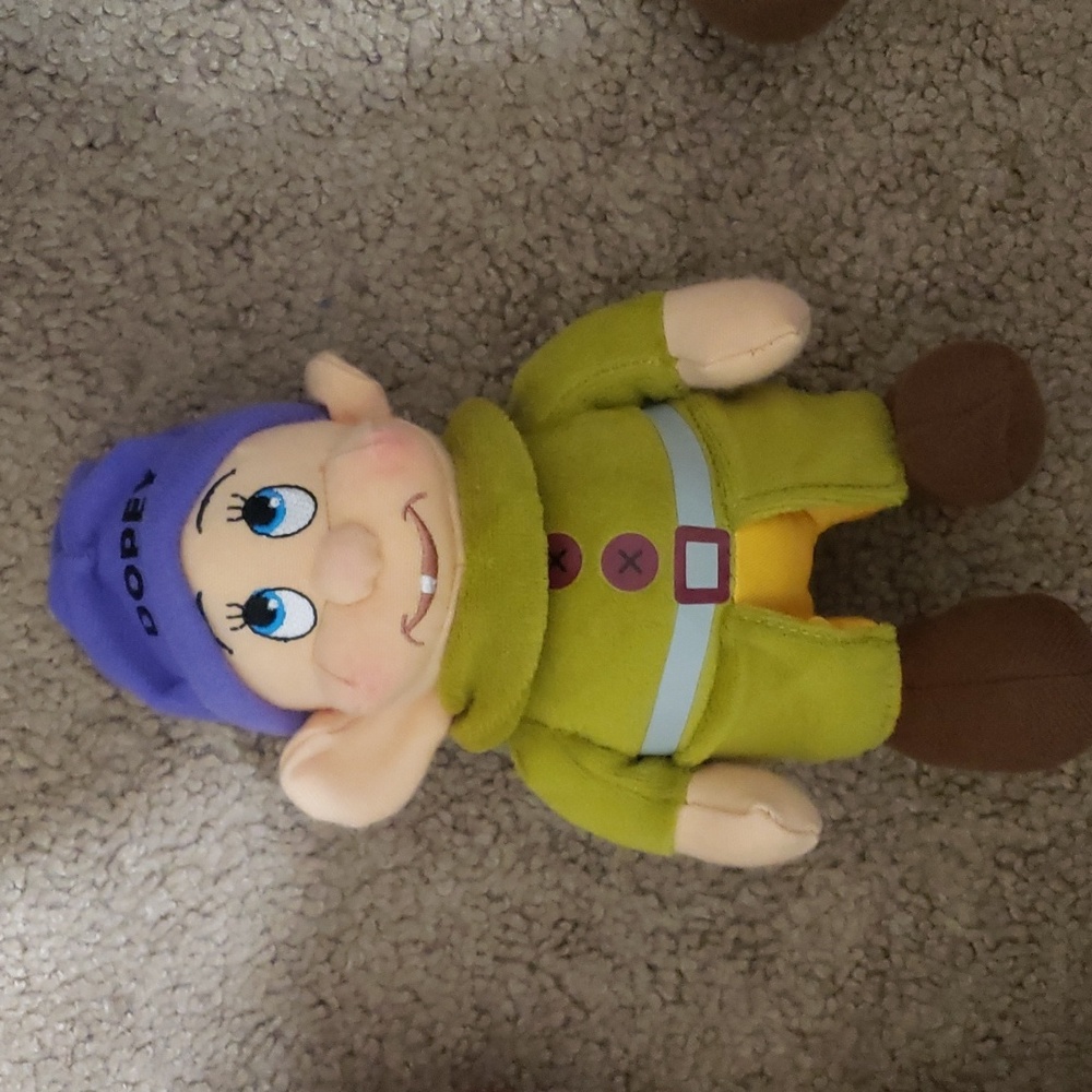 Dopey, one of the 7 dwarfs